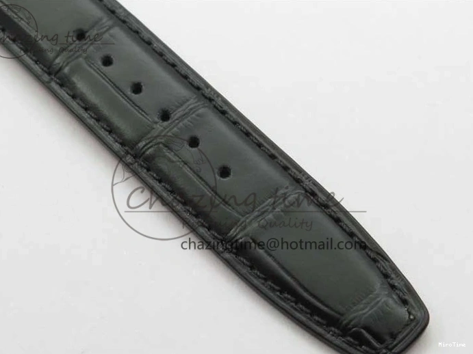 MIROTIME 0129 Elegant Portugieser Perpetual Calendar IW503302 RG V9F 1:1 Best Edition Gray Dial on Black Leather Strap A 7096